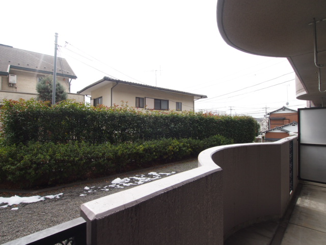 Balcony. Also not worried about the line of sight of the around. 