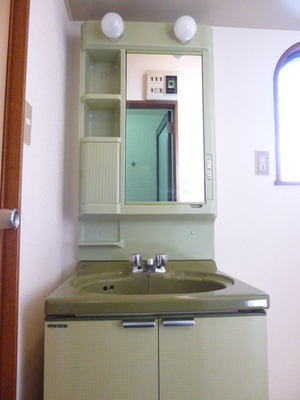 Washroom. Independent wash basin