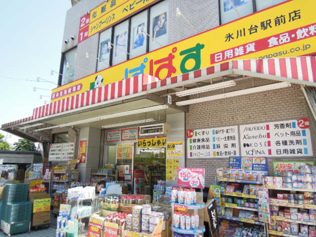 Dorakkusutoa. Drag Papas Hikawadai Ekimae 1068m until (drugstore)