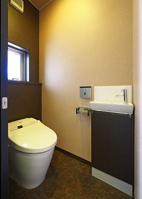 Toilet. Toilet is equipped with both bidet restroom 2 places