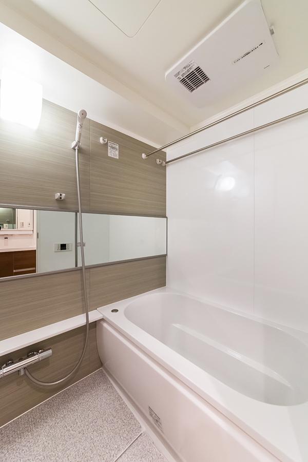 Bathroom. Unit bus with bathroom dryer