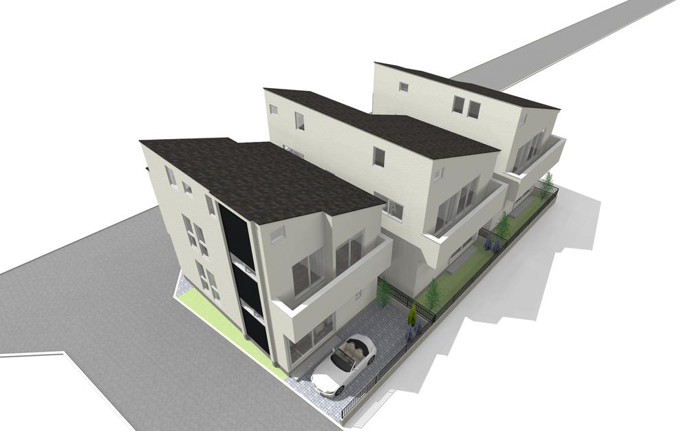 Rendering (appearance). (1 ・ 2 ・ 3 Building) Rendering