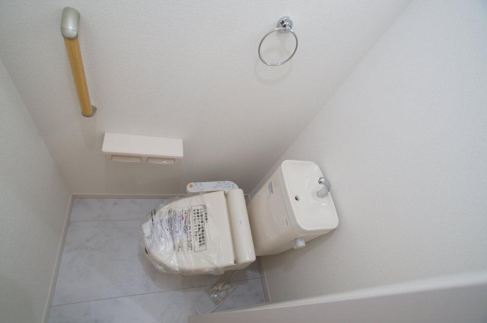 Toilet. It is a free space that can be the one of the time cherish.