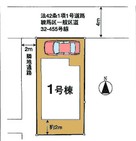 Compartment figure. 35,800,000 yen, 3LDK, Land area 79.57 sq m , Building area 74.94 sq m