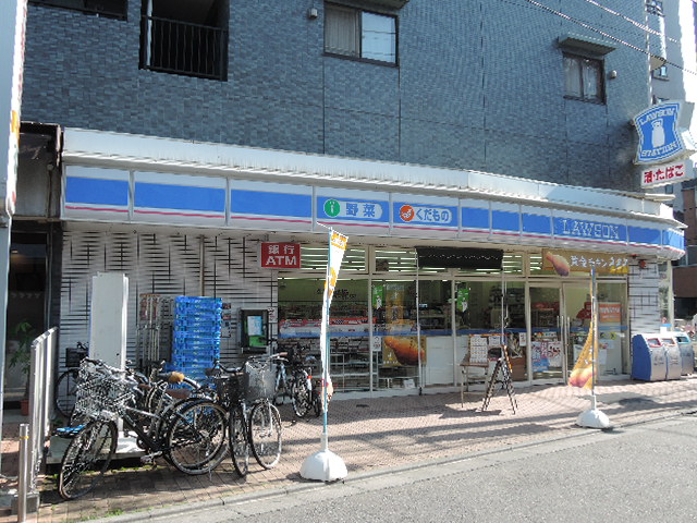 Convenience store. Lawson Shakujii cho-chome store up (convenience store) 67m