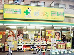 Dorakkusutoa. Papas Nakamurabashi to the store (drugstore) 610m