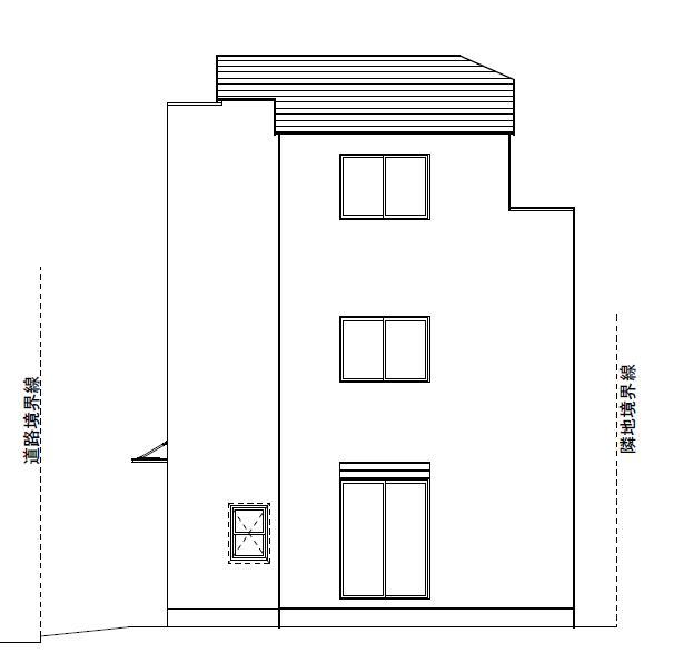 Rendering (appearance). Elevational view from the west Other questions, etc. Please feel free to contact us if you have.