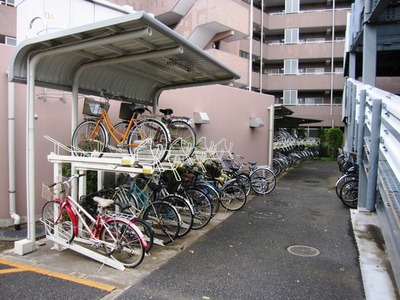 Other common areas. Place for storing bicycles