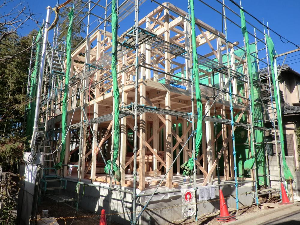 Local photos, including front road. Local (December 20, 2012) Shooting.  Was completion of framework. 