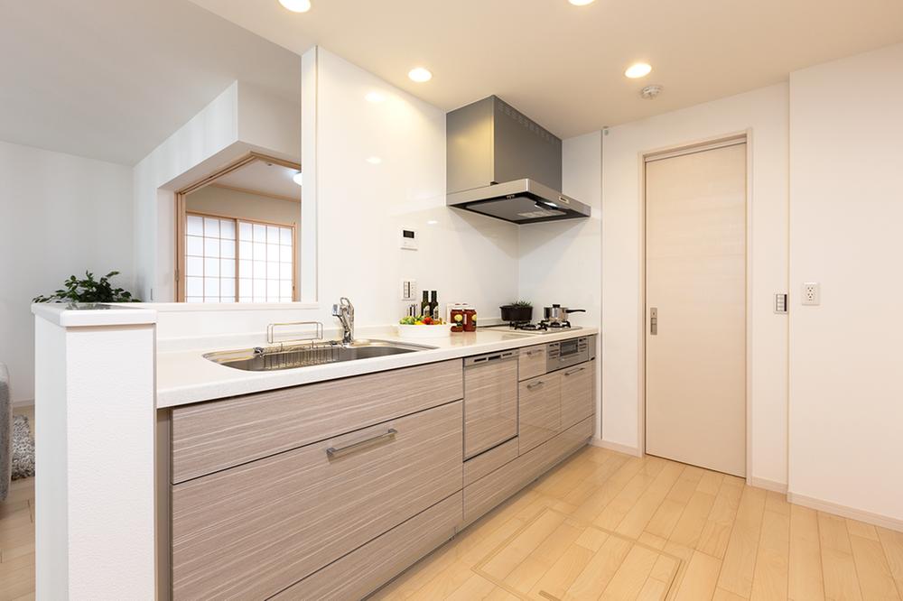 Kitchen. Local model house (December 2013 shooting)