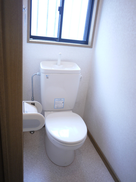 Toilet. Toilet with a window!