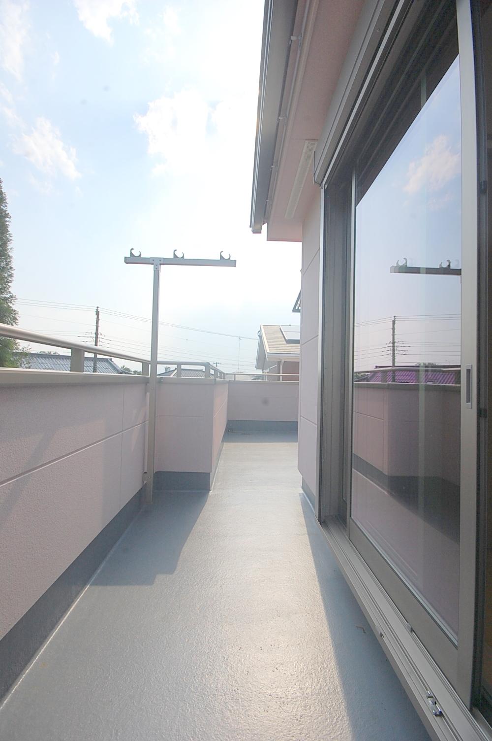 Balcony. Local shooting