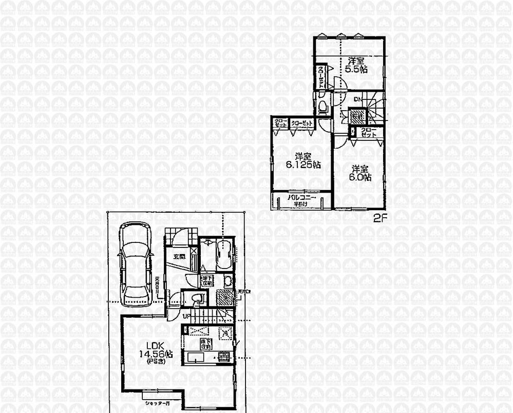 Floor plan. 36,800,000 yen, 3LDK, Land area 80.84 sq m , Building area 79.69 sq m floor plan