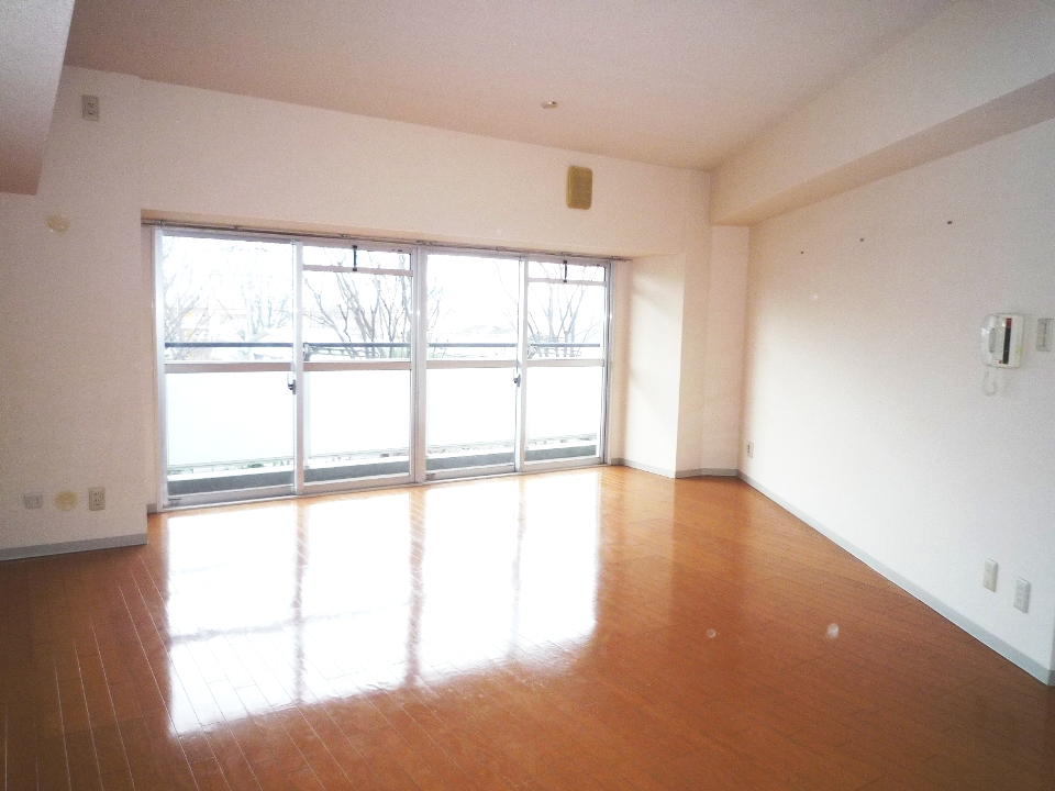 Living and room. Bright-facing balcony LDK