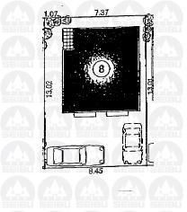 Compartment figure. Land price 38,800,000 yen, Land area 110 sq m