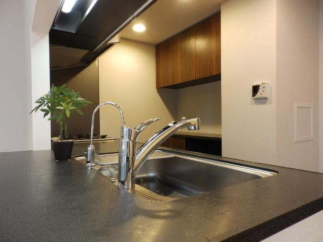 Kitchen. Also there is a cupboard also dipped to make in the kitchen back.