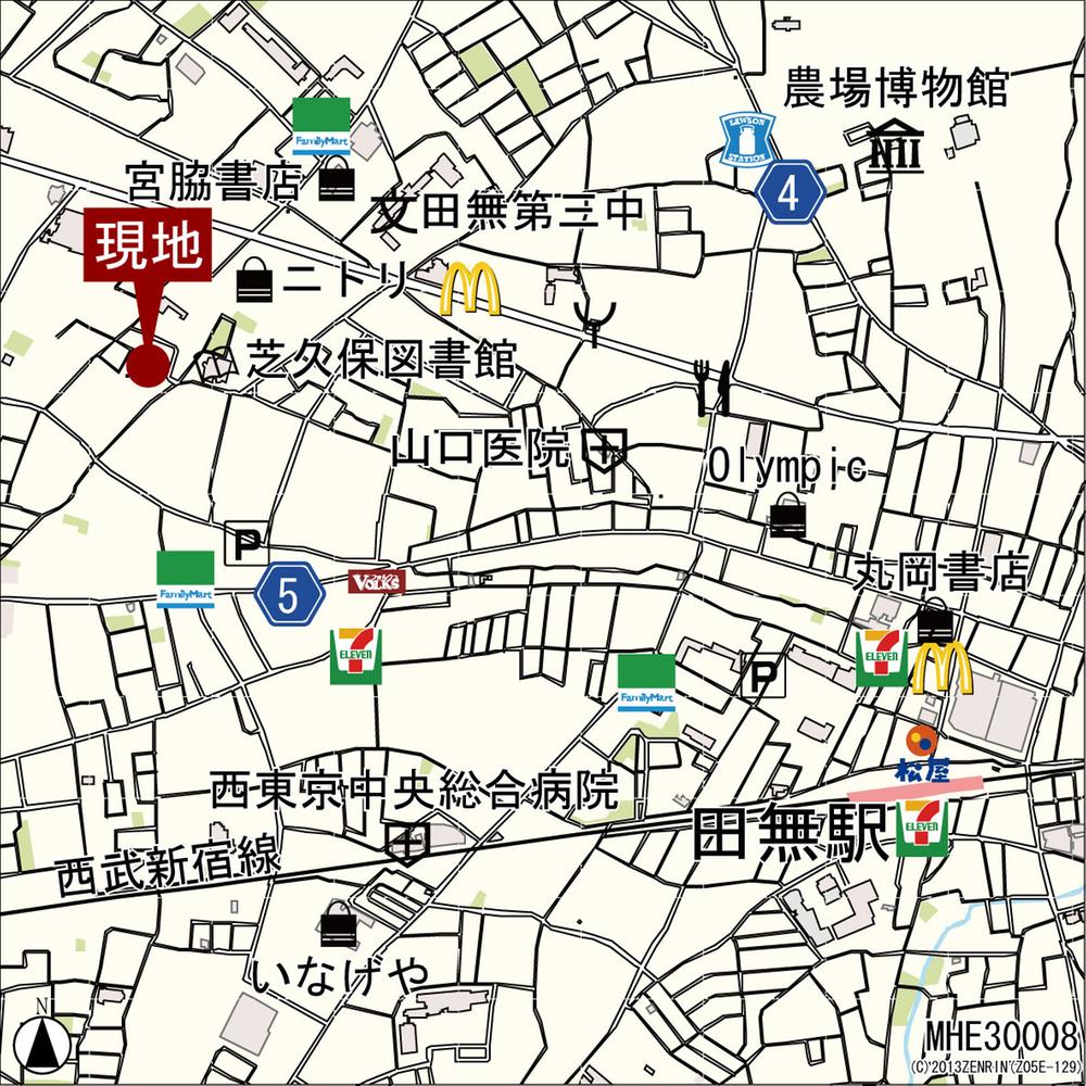 Other. Local guide map