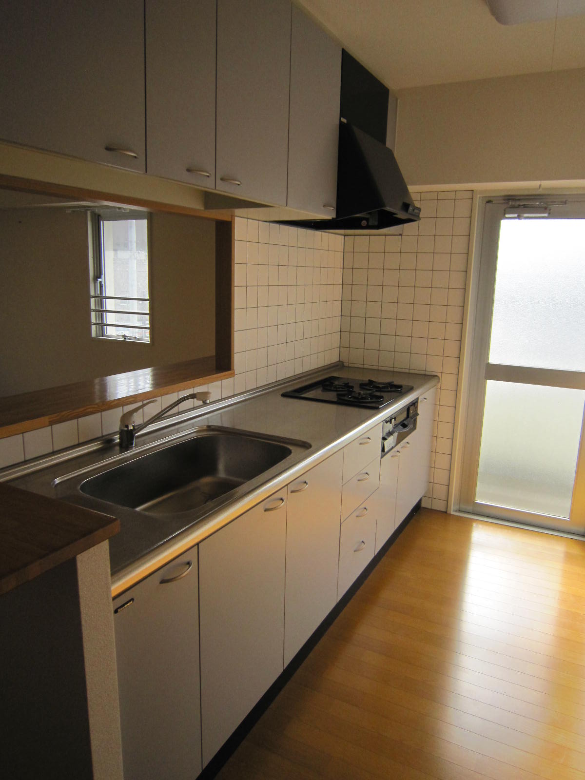 Kitchen. Bright counter kitchen