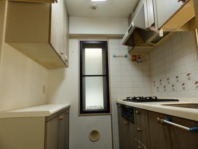 Kitchen. Storage is abundant kitchen.