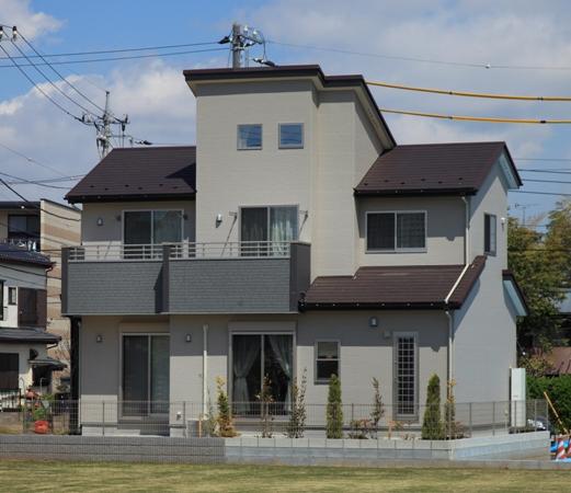 Local appearance photo. Model house appearance (April 2013) Shooting