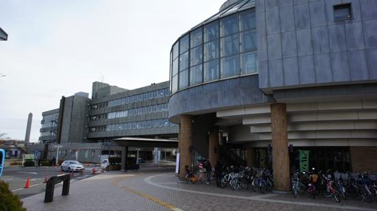 Government office. West Tokyo city hall Hoya to government buildings 370m