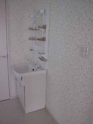 Washroom. Shampoo dresser