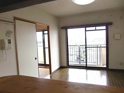 Living and room. Appearance from the kitchen of the living room.