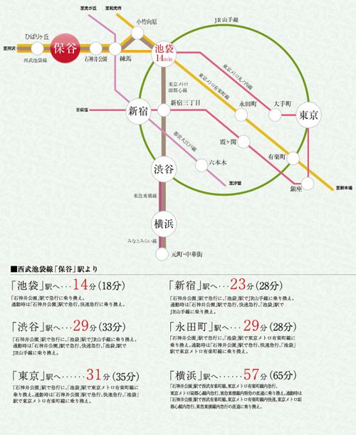 Access view. During the time required during the day normal, () Is slightly different by the time zone in what at the time of commuting. transfer, Waiting time is not included. The time required depends on the time of day. Ride time will vary depending on traffic conditions (traffic access view)