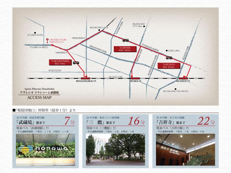 route map. Traffic access