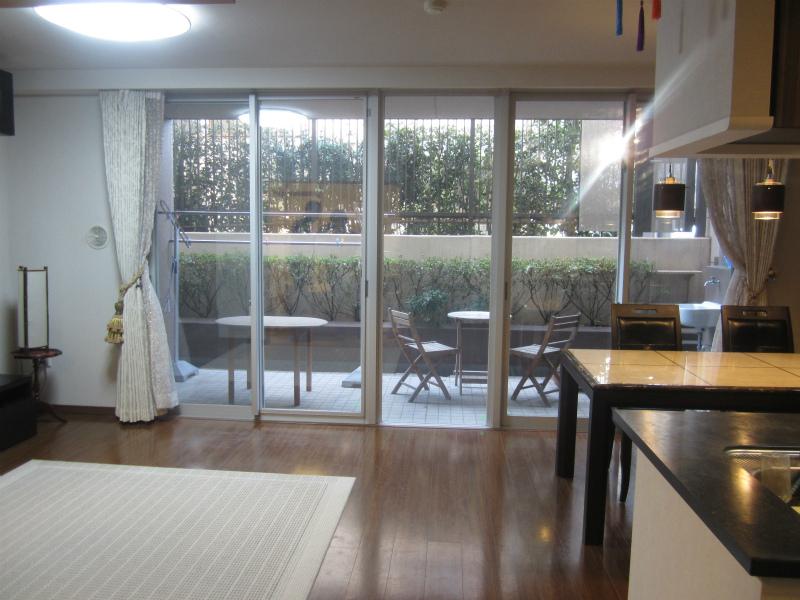 Living. Terrace and living with a sense of unity