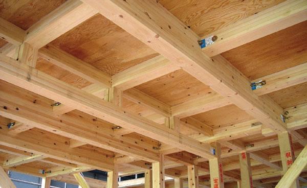 Construction ・ Construction method ・ specification. Increase the lateral strength by making the floor of plywood to 24mm