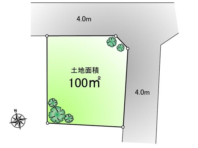 The entire compartment Figure. Nishitokyo Shinmachi 6-chome compartment view