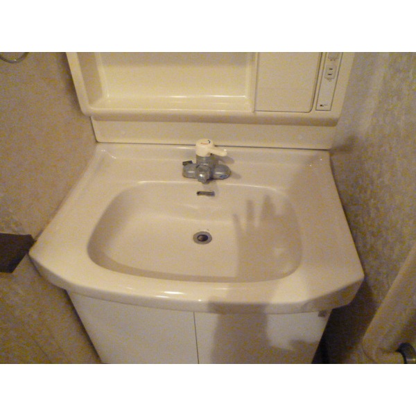 Washroom. Independent wash basin