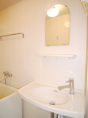 Washroom. There washbasin