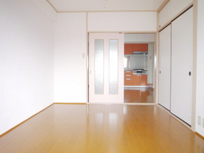 Living and room. Floor plan with a sense of open