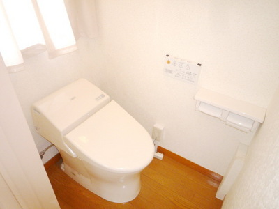 Toilet. Warm water washing toilet seat