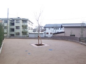 Other common areas. In the courtyard "dog run"