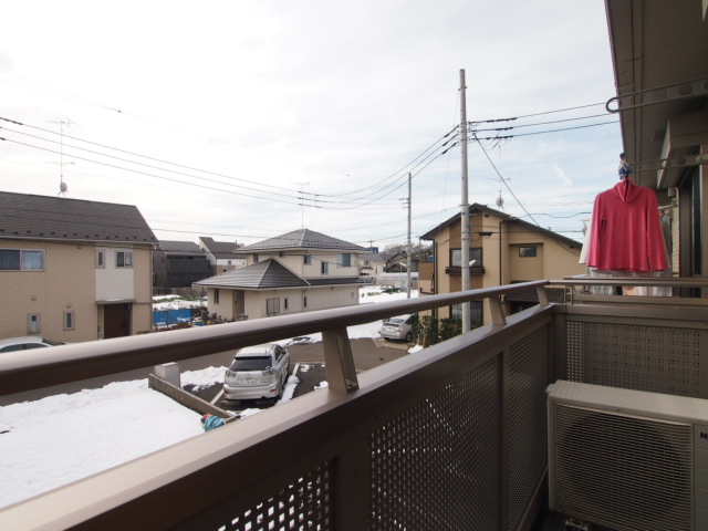 Balcony. Density will open the visibility low. 