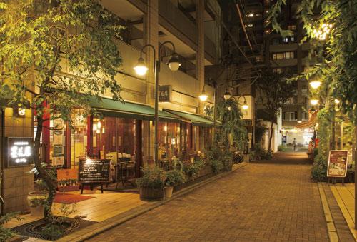 Streets around. "Tanashi" 1070m to the streets around the station