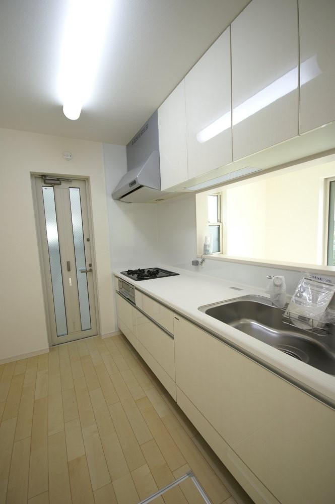 Same specifications photo (kitchen). It will be the construction example of the kitchen. It will be equipped with a dishwasher.