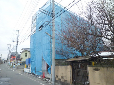 Building appearance. It is currently under construction