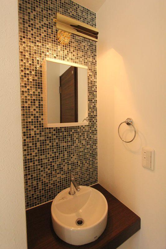 Wash basin, toilet. Hibarigaoka New construction