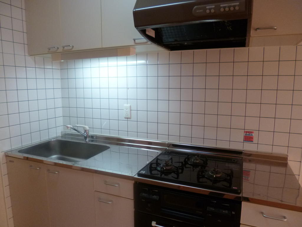 Kitchen. System kitchen With stove