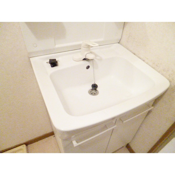 Washroom. Independent wash basin