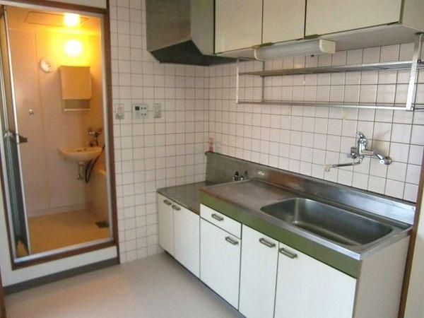 Kitchen. 2 lot gas stoves correspondence