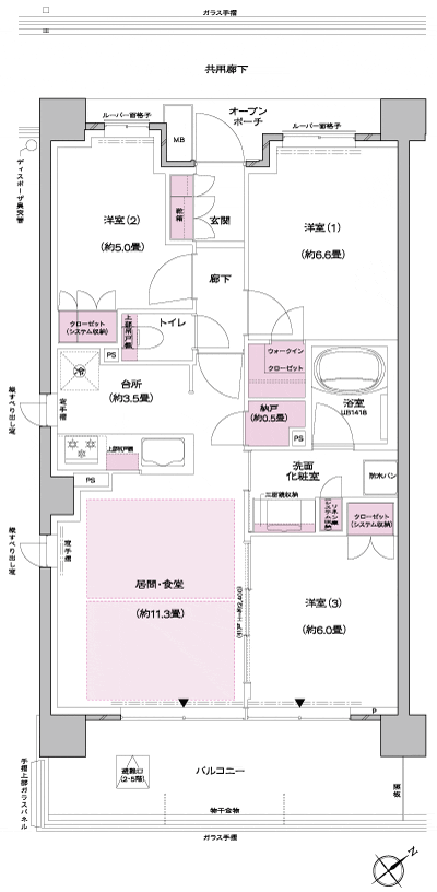 Floor: 3LDK + N + WIC, the occupied area: 70.01 sq m, Price: TBD