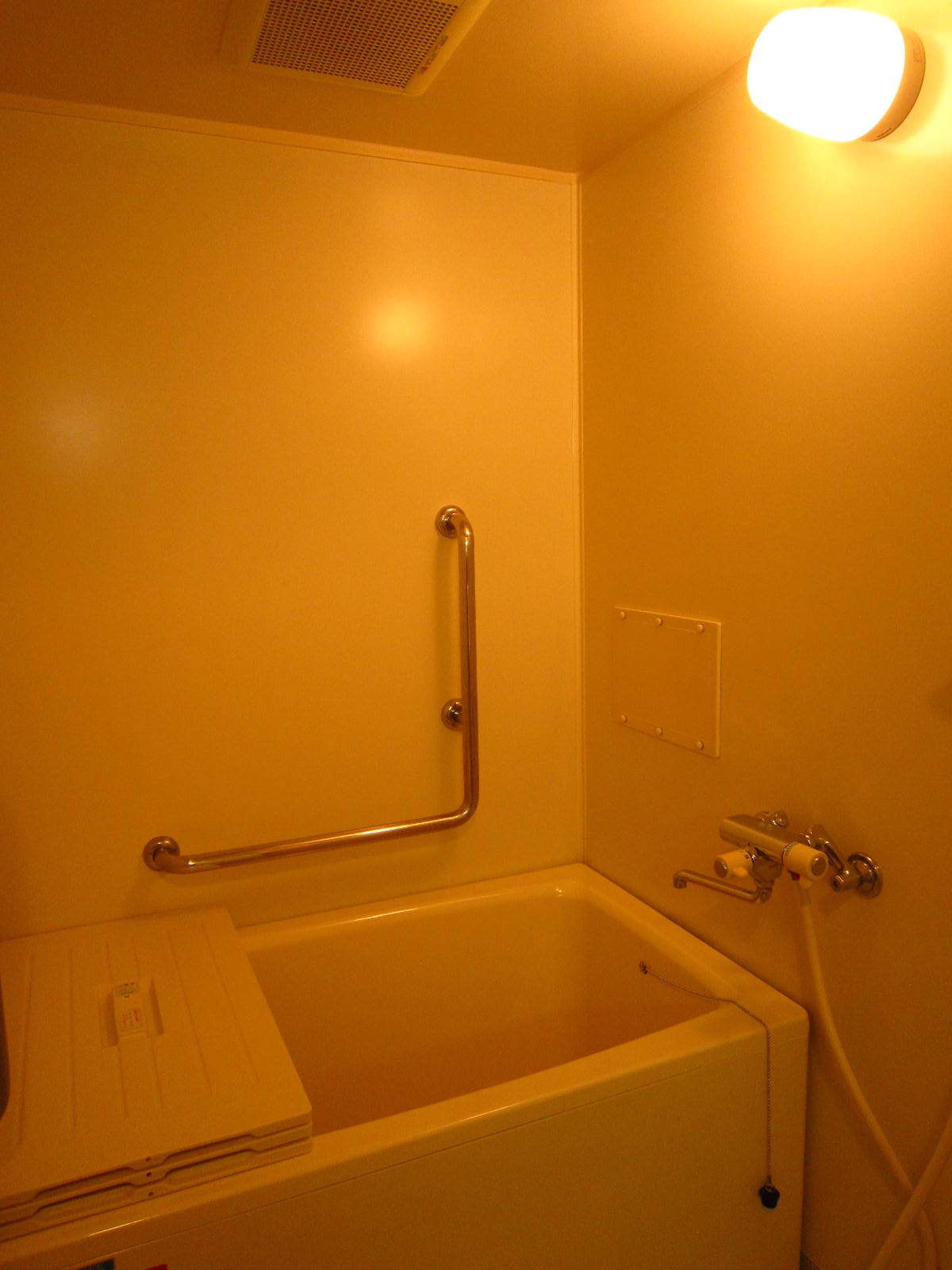 Bath. handrail, With automatic hot water clad function. 