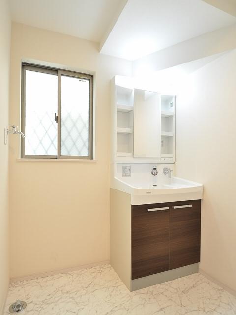 Wash basin, toilet. C Building Washroom