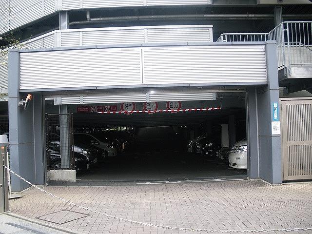 Parking lot. Common areas