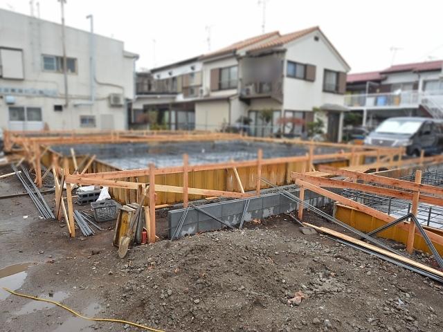 Local appearance photo. Building 2 Foundation